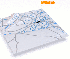 3d view of Rūḩābād