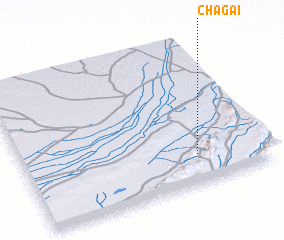 3d view of Chāgai