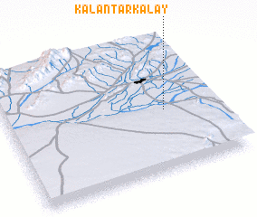 3d view of Kalāntar Kalay