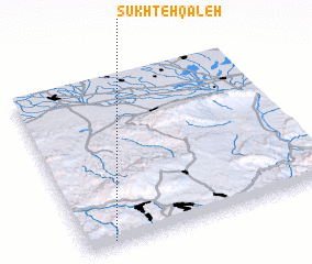 3d view of Sūkhteh Qal‘eh