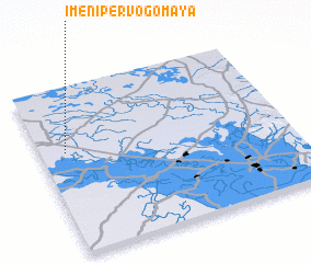 3d view of Imeni Pervogo Maya