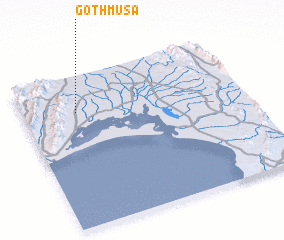 3d view of Goth Mūsa