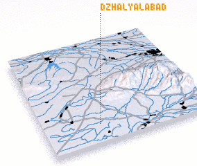 3d view of Dzhalyalʼ-Abad