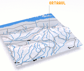 3d view of Orta-Aul
