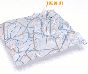 3d view of Tuz Bhut