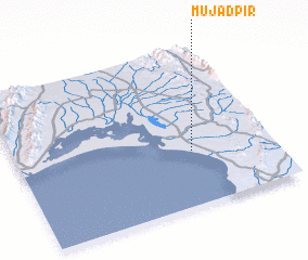 3d view of Mujad Pīr