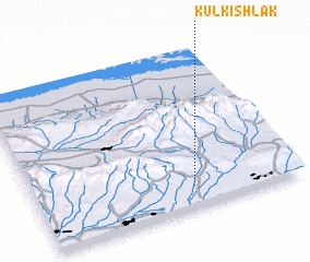 3d view of Kulʼ-Kishlak
