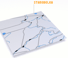 3d view of Starobelka