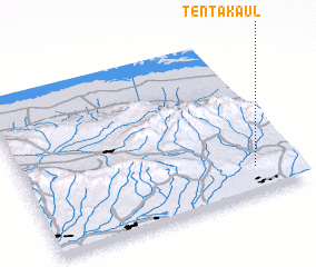 3d view of Tentak-Aul