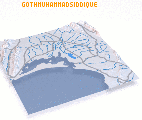 3d view of Goth Muhammad Siddique