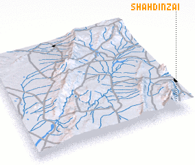 3d view of Shāhdīnzai