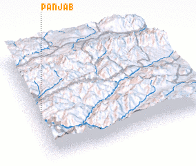 3d view of Panjāb