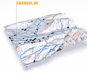 3d view of Kara-Bulak