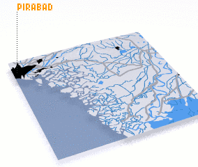 3d view of Pīrābād