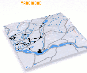 3d view of Yangiabad
