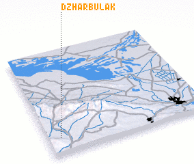 3d view of Dzhar-Bulak