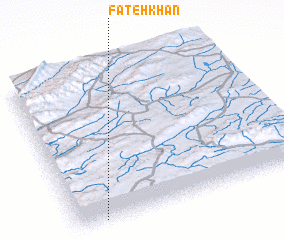 3d view of Fateh Khān