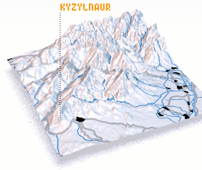 3d view of Kyzylnaur