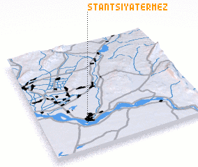 3d view of Stantsiya Termez