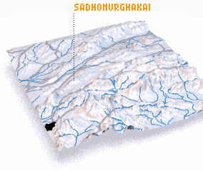 3d view of Sādho Murghakai