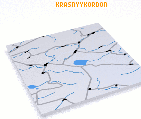 3d view of Krasnyy Kordon