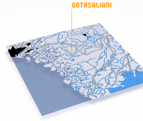 3d view of Goth Saliāni