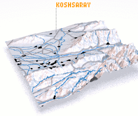 3d view of Kosh-Saray