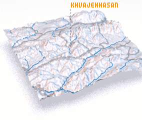 3d view of Khvājeh Ḩasan