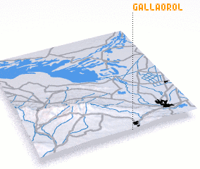 3d view of G‘allaorol