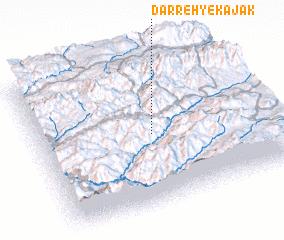 3d view of Darreh-ye Kajak