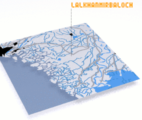 3d view of Lāl Khān Mīr Baloch