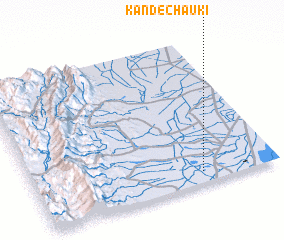 3d view of Kande Chauki