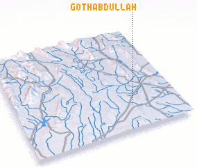 3d view of Goth Abdullāh