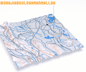 3d view of Qubbo Hāji Abdul Rahmān Mallāh