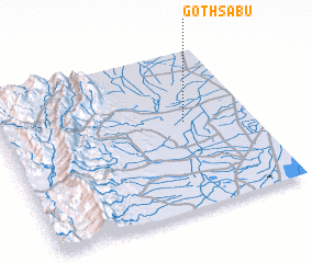 3d view of Goth Sābu