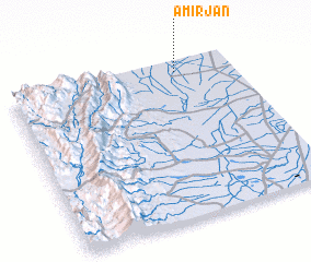 3d view of Amīr Jān