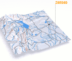 3d view of Zardād