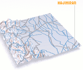 3d view of Hāji Mīrān