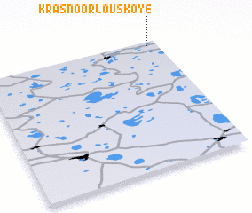 3d view of Krasnoorlovskoye