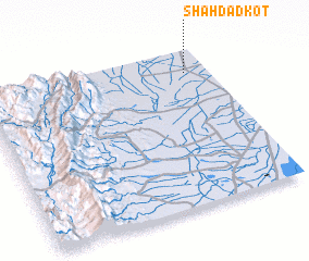 3d view of Shāhdādkot