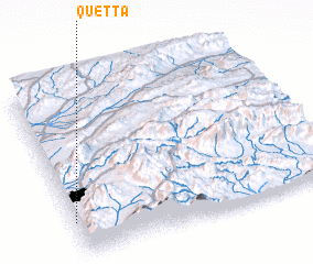 3d view of Quetta