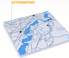 3d view of Goth Sharīfāni