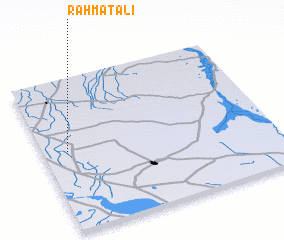 3d view of Rāhmat Ali