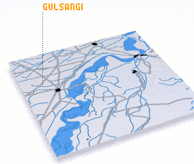 3d view of Gul Sāngi