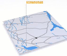 3d view of Usmān Unār