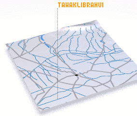 3d view of Tawakli Brāhui