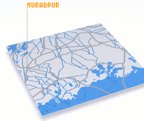 3d view of Murādpur