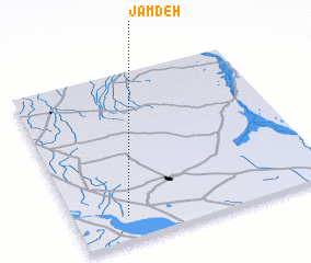 3d view of Jām Deh