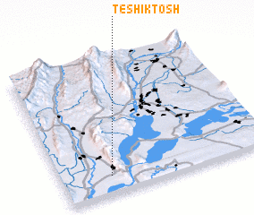 3d view of Teshiktosh