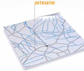 3d view of Goth Sāthi